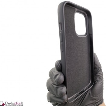 Kieto silikono 2 mm.storio dėklas - juodas (Apple Iphone 14 Pro Max) Kieto silikono 2 mm.storio dėklas - juodas (Apple Iphone 14 Pro Max)